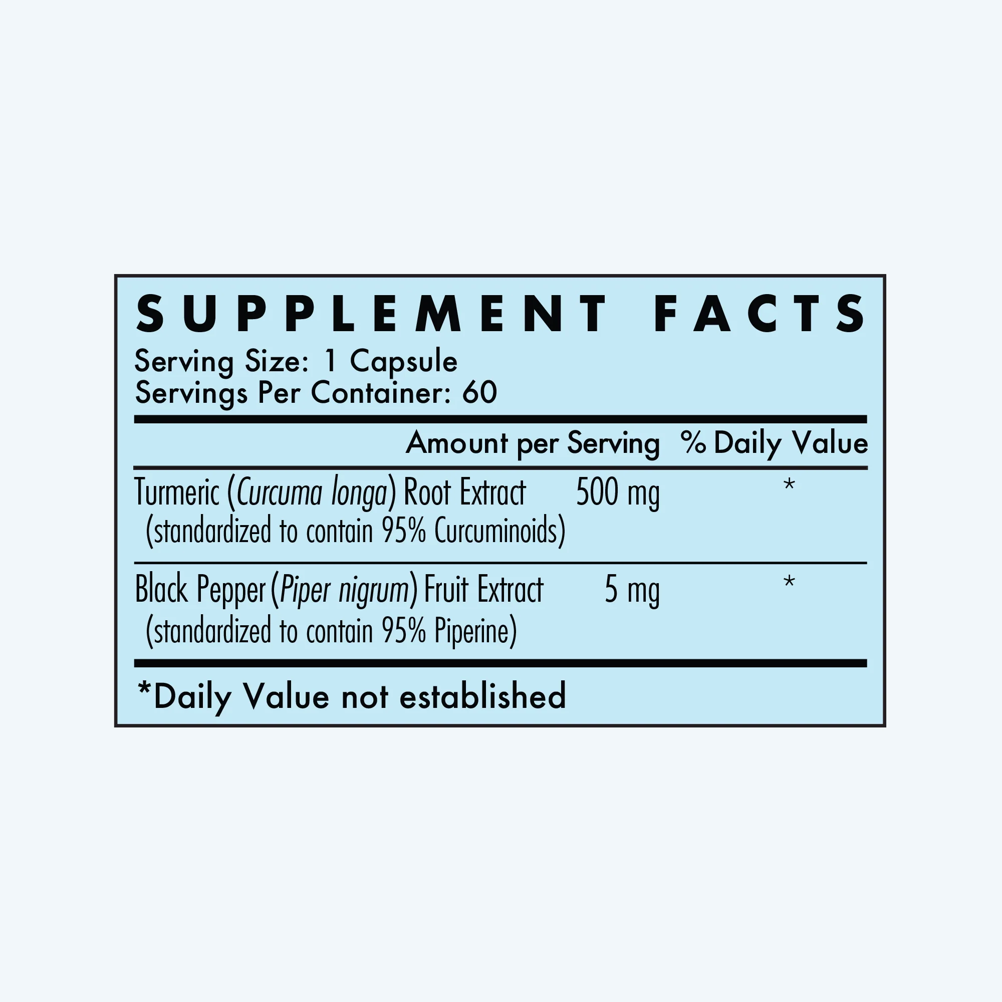 rtl Vitality Series: Turmeric Extract 60 ct - Image 6