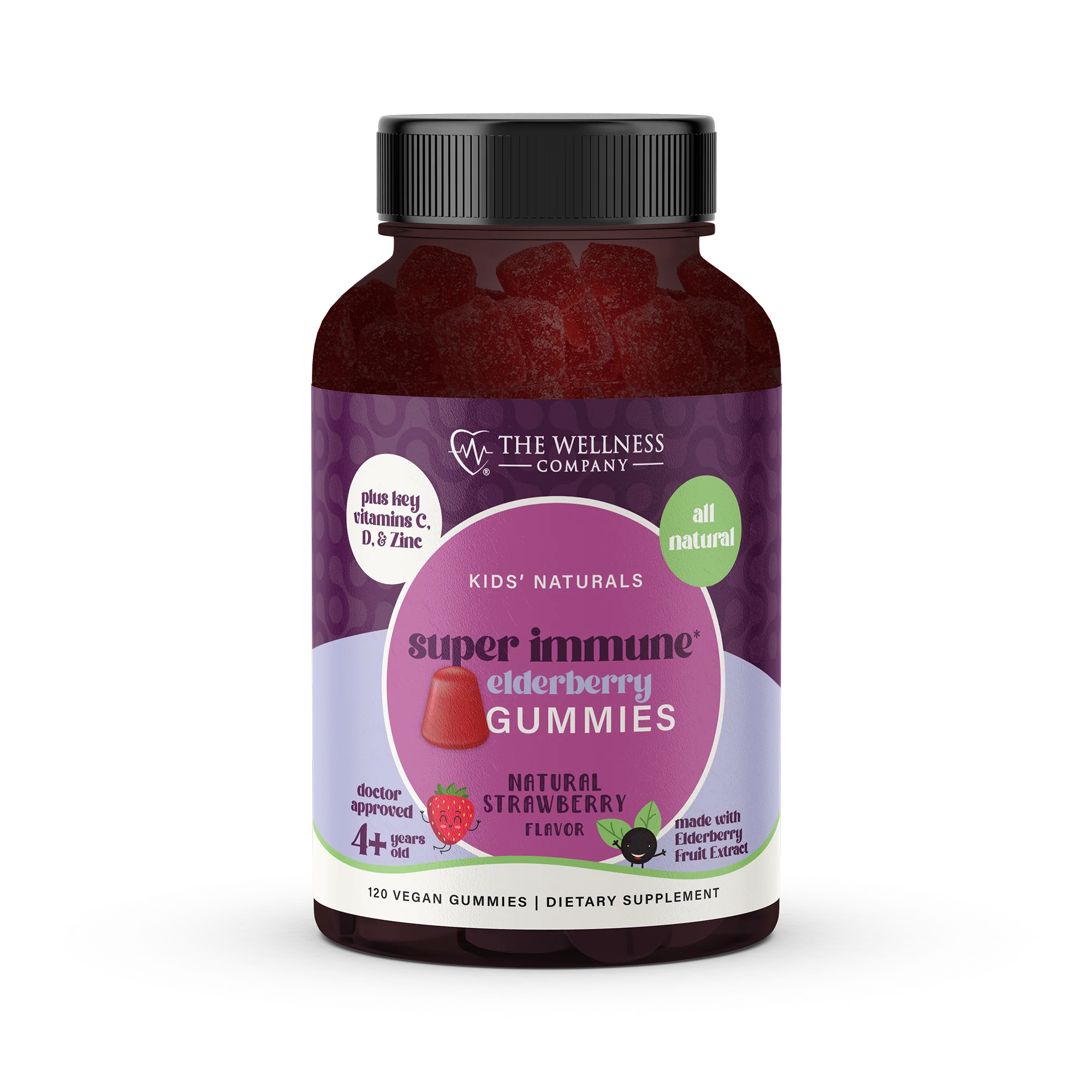 Super Immune Elderberry Gummies